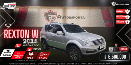 SSANGYONG REXTON 2014 EP335881