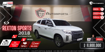 REXTON S 2018 JP009113